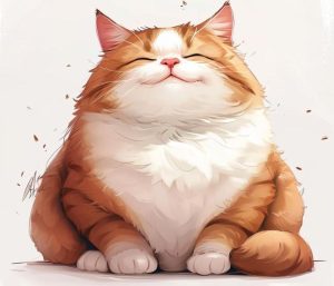 Ảnh con mèo chibi, anime đáng yêu
