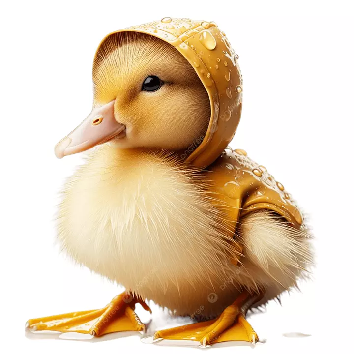 Hình vịt cute làm avatar & hình nền