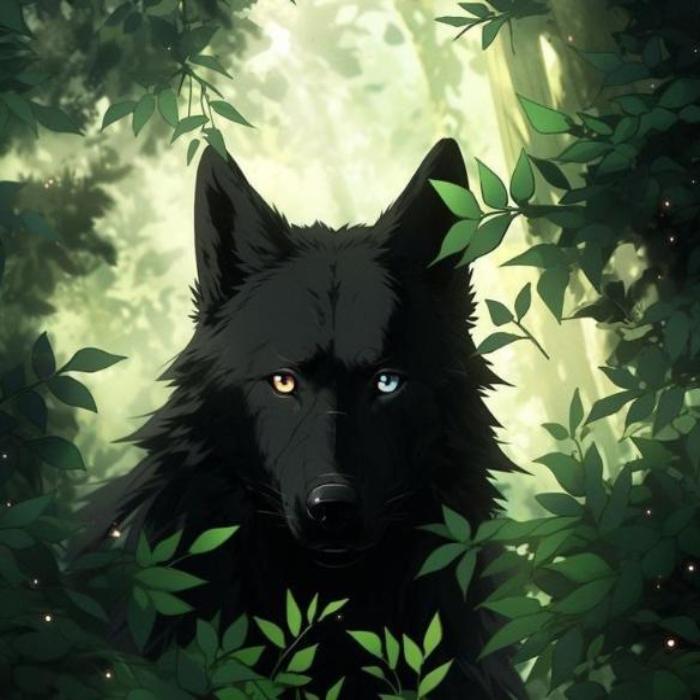 Hình con chó anime ngầu cute