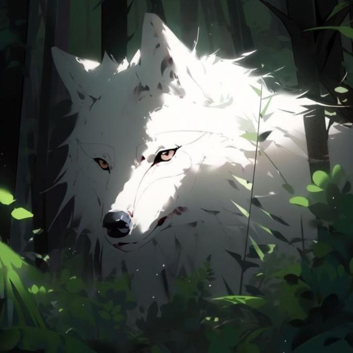 Hình con chó anime ngầu cute