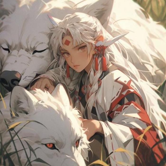 Hình con chó anime ngầu cute